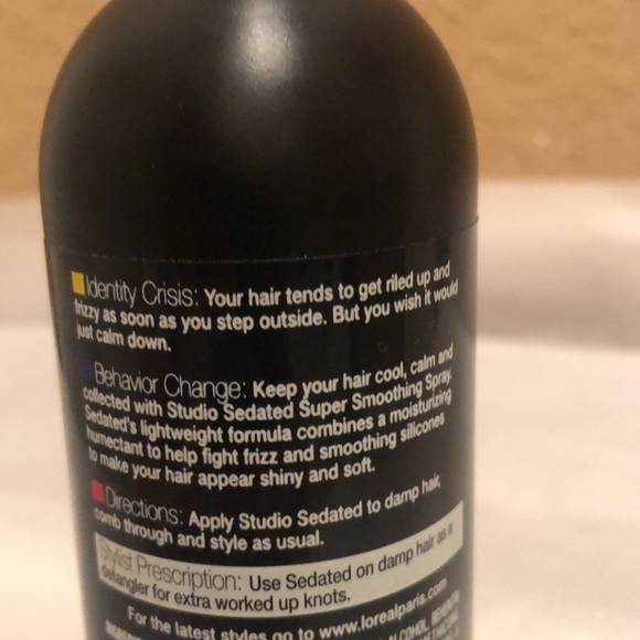 L'Oreal Studio Line Sedated Downright Super Smoothing Spray. More than 3/4 full - Picture 4 of 5